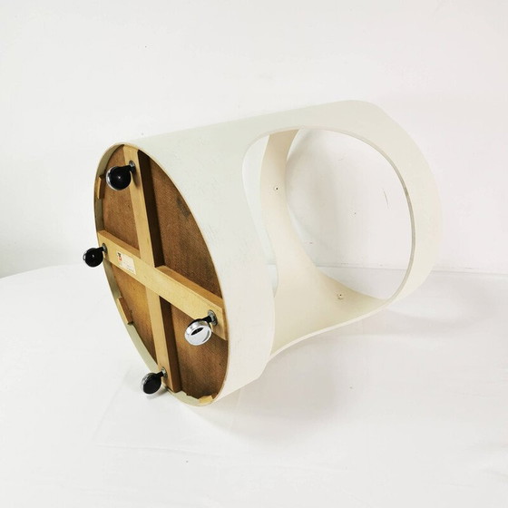 Image 1 of Table d'appoint vintage Space Age par Opal, Allemagne, 1970