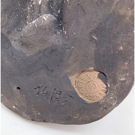 Sculpture vintage en terre cuite de José Vermeersch, Belgique