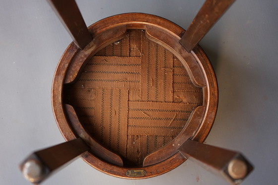 Image 1 of Tabouret moderniste H.Pander & Zonen. 1930s