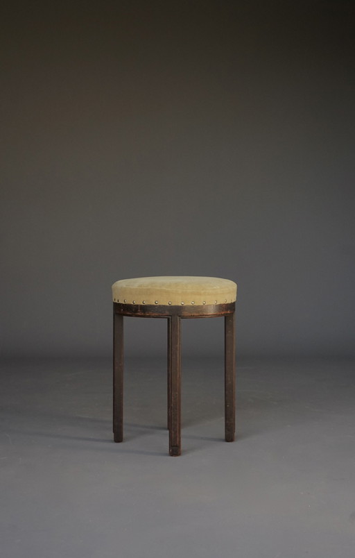 Tabouret moderniste H.Pander & Zonen. 1930s