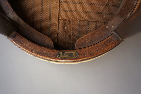 Image 1 of Tabouret moderniste H.Pander & Zonen. 1930s