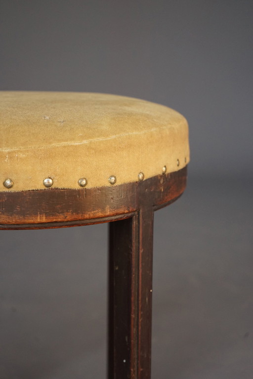 Tabouret moderniste H.Pander & Zonen. 1930s