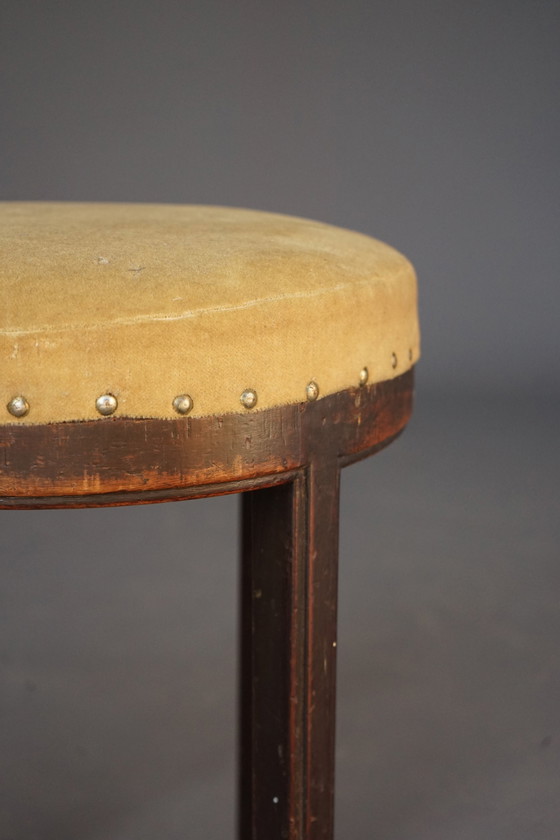 Image 1 of Tabouret moderniste H.Pander & Zonen. 1930s