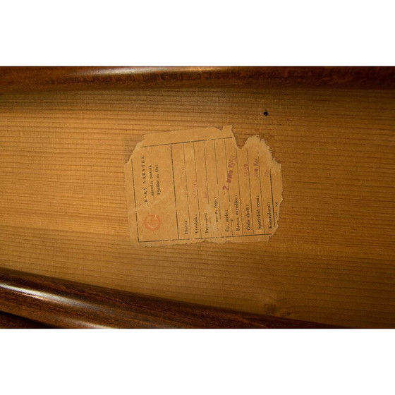 Image 1 of Table basse vintage en verre noir de Jiri Jiroutek, 1963