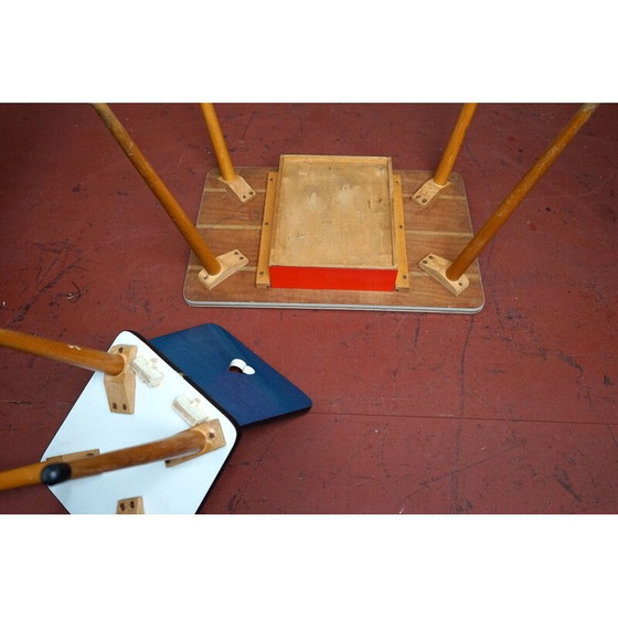Image 1 of Ensemble de salle à manger vintage en bois, Allemagne 1960