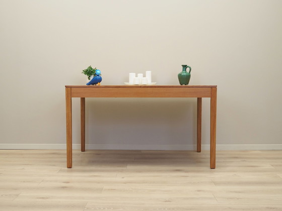 Image 1 of Table en frêne, Design danois, 1970S, Production : Danemark