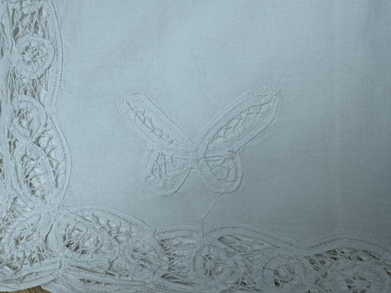 Image 1 of Vintage Set de 75 serviettes brodées