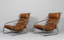 2x Patchwork Fauteuil Cantilever, Allemagne, années 1970
