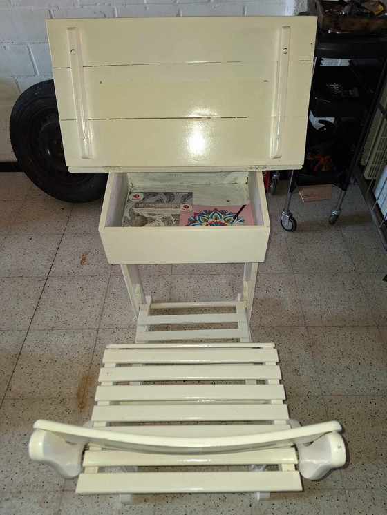 Image 1 of Magnifique banc d'école pour enfants