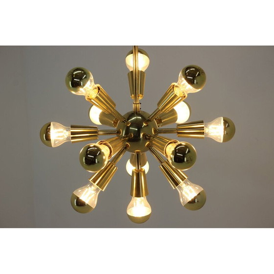 Image 1 of Pendentif Spoutnik en laiton, 1970