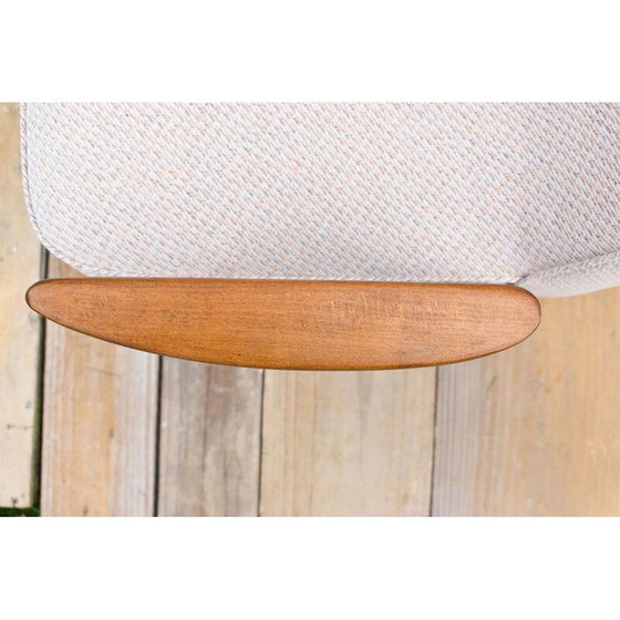 Image 1 of Fauteuil vintage 366 beige par J. Chierowski pour Dolnoslaska Swiebodzice, Pologne années 1960