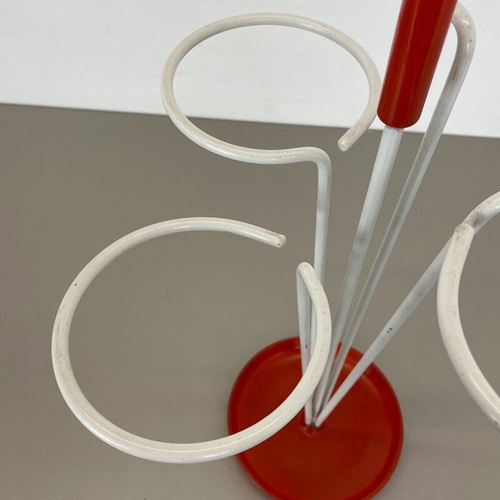 Image 1 of Porte-parapluie vintage en métal et plastique, Allemagne, années 1960