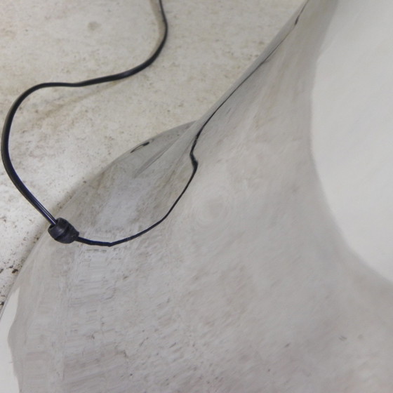 Image 1 of Lampe sur pied chromée de style Art déco, Jules Dewaele Bruxelles, années 1950