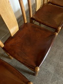 Ensemble de 5 chaises design par Annig Sarian