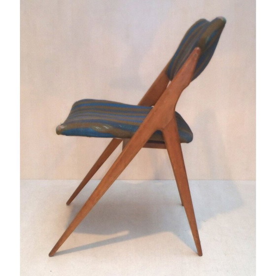 Image 1 of 6 chaises de salle à manger, Gérard GUERMONPREZ - années 1950