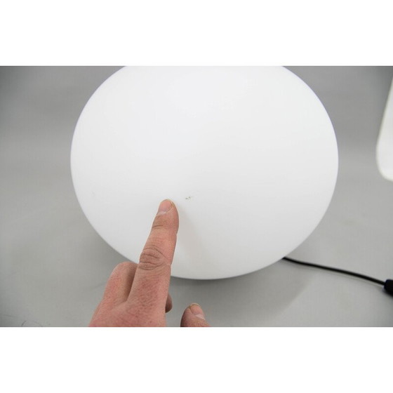 Image 1 of Lampe de table en verre du milieu du siècle, Italie 1980