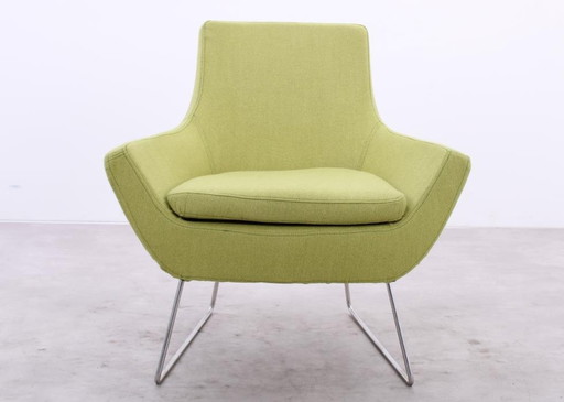 Swedese Happy Easy Fauteuil à dossier bas Vert