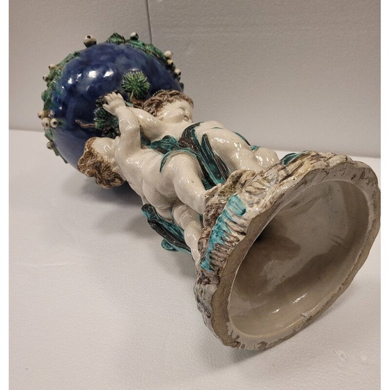 Image 1 of Pot vintage "Putti", France 1900
