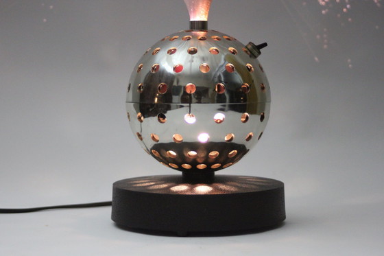 Image 1 of Lampe Globe étoilée en fibre optique par Cima International, Allemagne 1960S