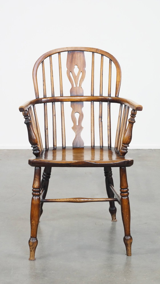 Image 1 of Chaise Windsor en bois pour salle à manger/chaise d'appoint