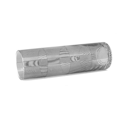 Vintage glaVintage Art Optique glass vase for Moma, New Yorkss vase optical art Sydney Cash design for Moma New York