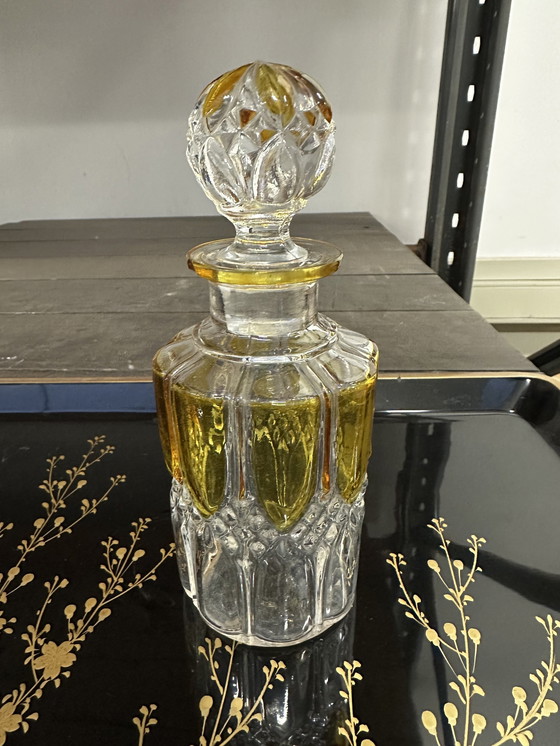 Image 1 of Flacon Période Art-Déco - Val-Saint-Lambert H 18 Cm