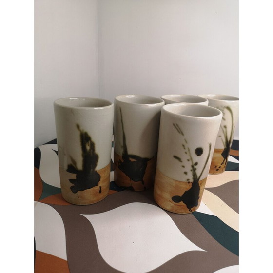 Image 1 of Vase vintage en grès, 1960