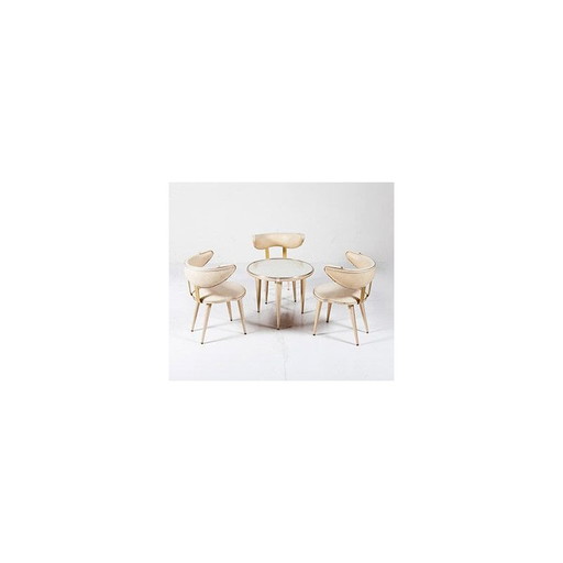 Ensemble de salle à manger vintage par Umberto Mascagni, 1950