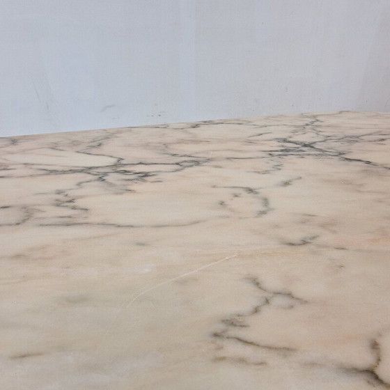 Image 1 of Table basse vintage en marbre, Italie 1980