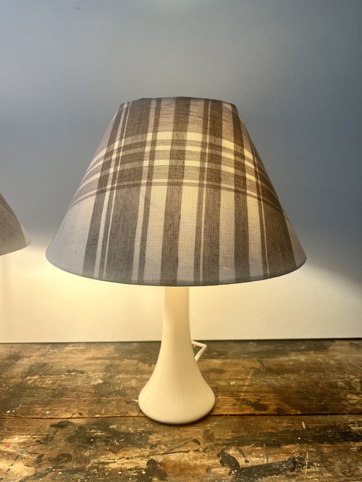 Ensemble de lampes de table vintage de l'ère spatiale