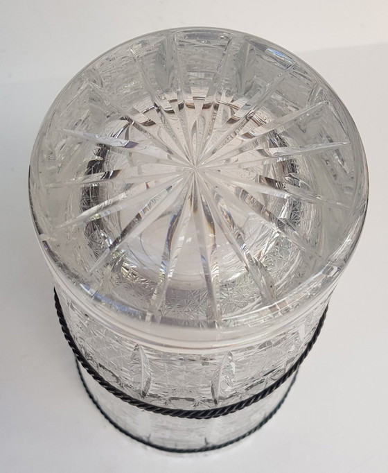 Image 1 of Vase en cristal taillé Bohemian Queen Lace