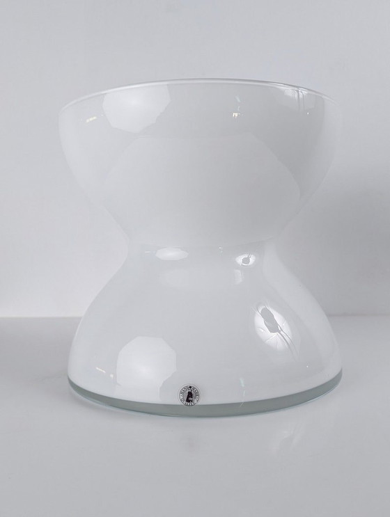 Image 1 of Vase en verre Diabolo par Anne Nilsson