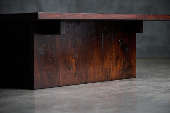 Image 1 of Table basse en bambou par Axel Vervoordt, Belgique, 1980S