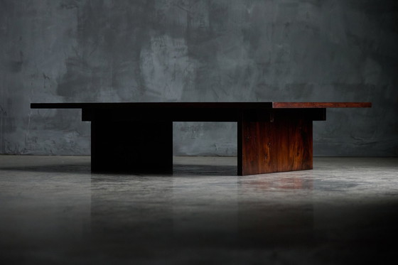 Image 1 of Table basse en bambou par Axel Vervoordt, Belgique, 1980S