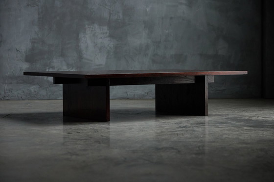 Image 1 of Table basse en bambou par Axel Vervoordt, Belgique, 1980S