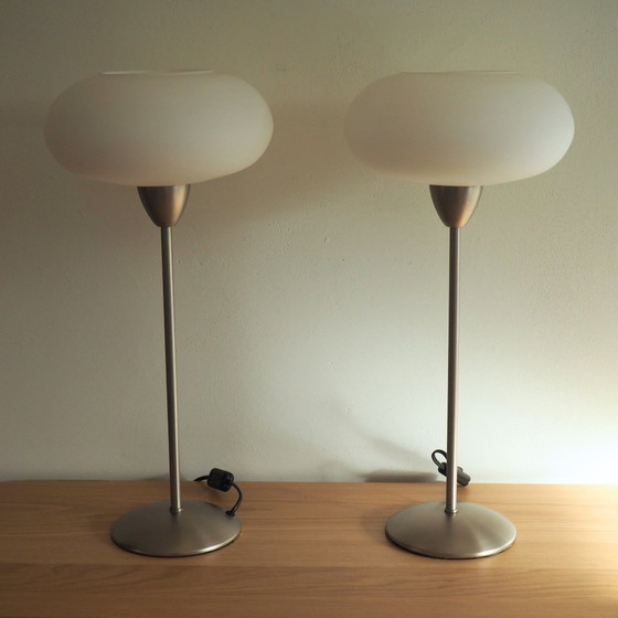 Image 1 of 1990S Ikea Trettiotre Mushroom Table Lamp