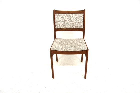 Image 1 of Set de 6 Chaises Scandinaves en Teck, Suède, 1960