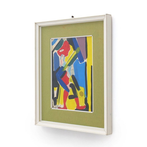 Image 1 of Peinture vintage d'Aldo Gentilini, 1970