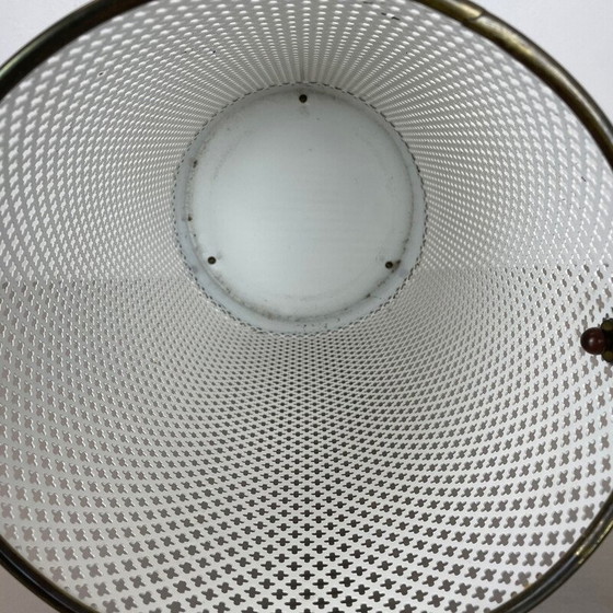 Image 1 of Porte-parapluie vintage en métal "mategot" pour Vereinigte Werkstätten München, Allemagne années 1950
