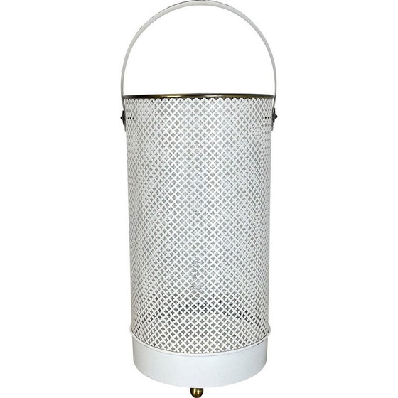 Image 1 of Porte-parapluie vintage en métal "mategot" pour Vereinigte Werkstätten München, Allemagne années 1950