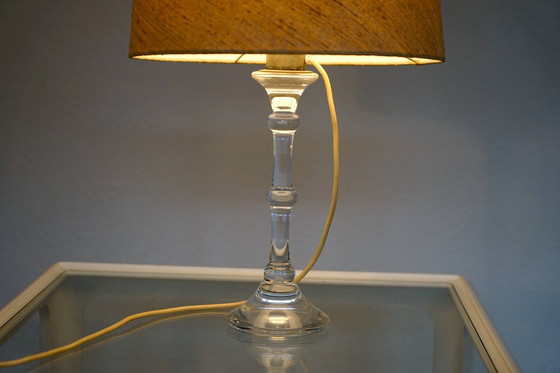 Image 1 of Lampe de table en verre d'Ingo Maurer, années 1960