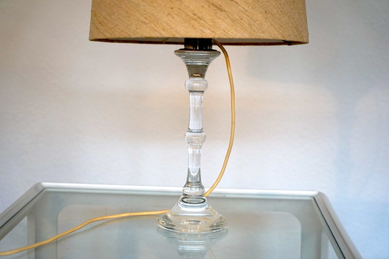 Image 1 of Lampe de table en verre d'Ingo Maurer, années 1960