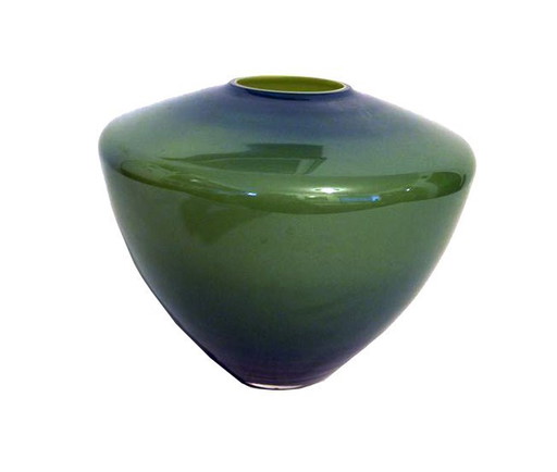 Grand Vase Vintage • Incamiciato • Verre • Murano • 1960