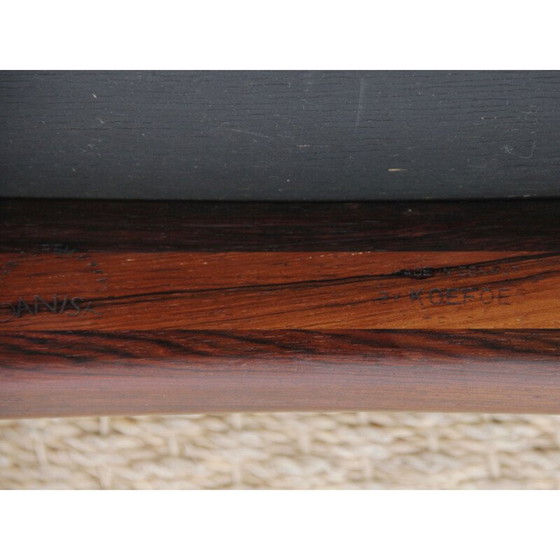 Image 1 of Suite de 4 chaises vintage en palissandre de Rio modèle Peter par Niels Koefoed, 1958
