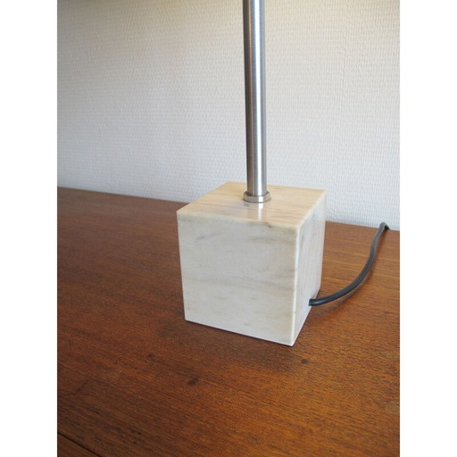 Paire de lampes de table en marbre vintage par Raak, 1960