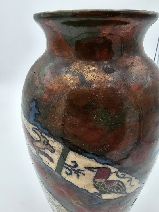 Image 1 of Vase À Décor De La Tapisserie De Bayeux