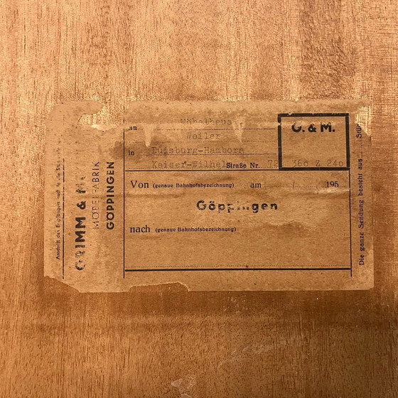 Image 1 of Highboard, palissandre, années 1960