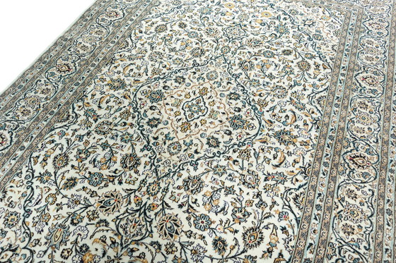 Image 1 of Tapis d'Orient Keshan liège noué à la main - 295 X 193 cm