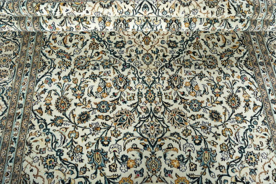 Image 1 of Tapis d'Orient Keshan liège noué à la main - 295 X 193 cm