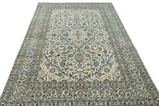 Tapis d'Orient Keshan liège noué à la main - 295 X 193 cm